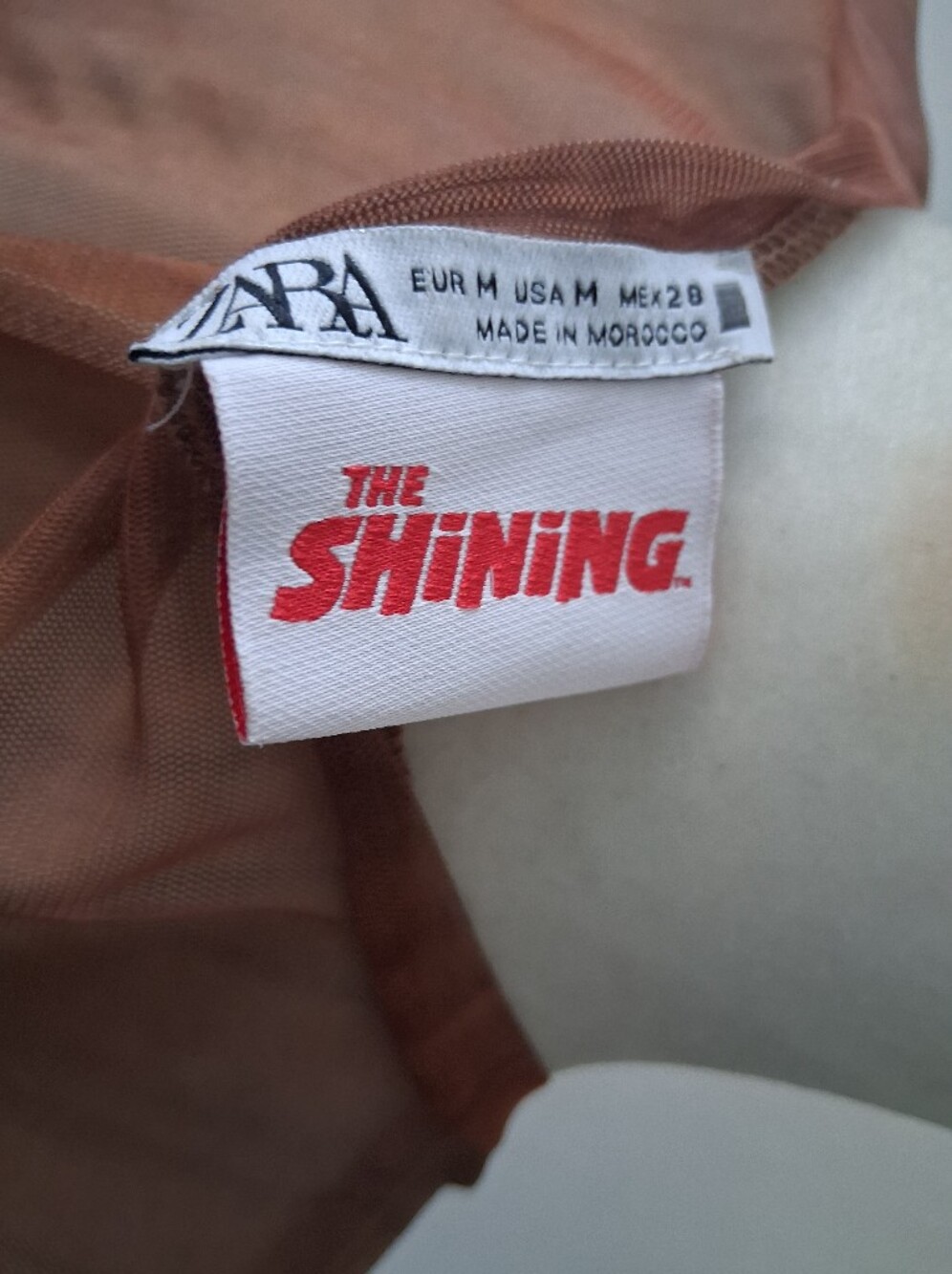 ZARA "The Shining" Mesh Top - Picture 2 of 5